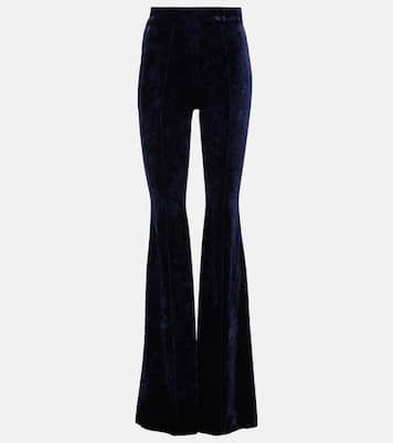 Pantaloni flared in velluto | Alex Perry