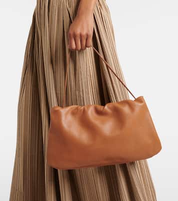 Bourse XL leather shoulder bag | The Row
