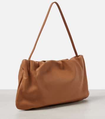 Bourse XL leather shoulder bag | The Row