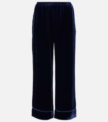 Pantalon ample Brescia en velours | Asceno