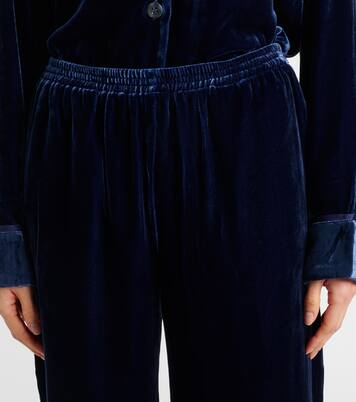 Pantalon ample Brescia en velours | Asceno