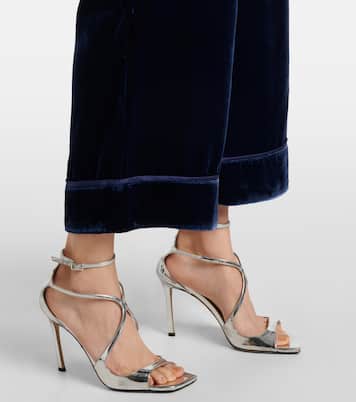 Pantalon ample Brescia en velours | Asceno