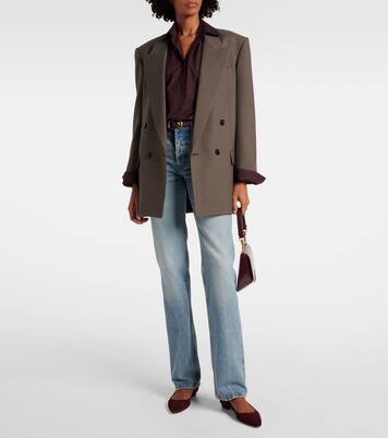 Ballerinas BB aus Veloursleder | Manolo Blahnik