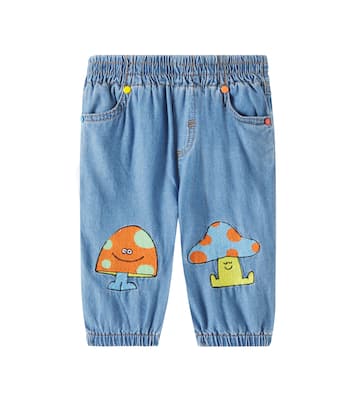 Baby embroidered jeans | Stella McCartney Kids