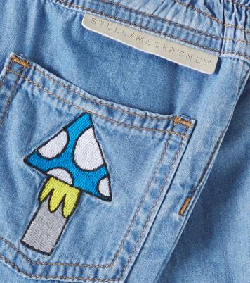 Baby embroidered jeans | Stella McCartney Kids