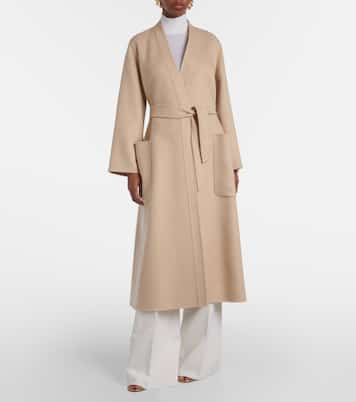 Abrigo envolvente Vezzoso de pelo de camello | Max Mara