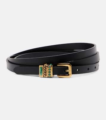 Embellished leather belt | Etro