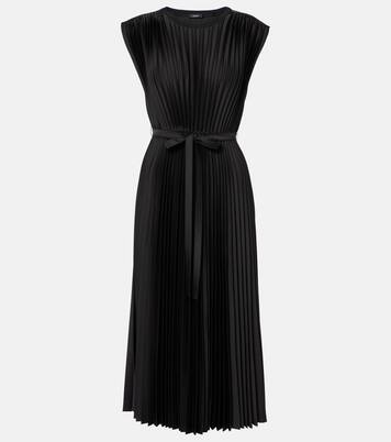 Robe midi Volta en satin | Joseph