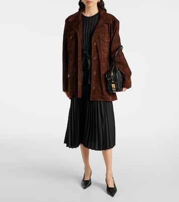 Robe midi Volta en satin | Joseph