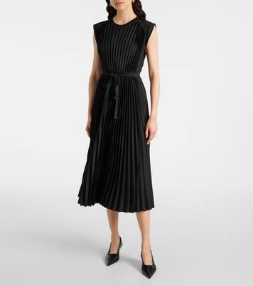 Robe midi Volta en satin | Joseph