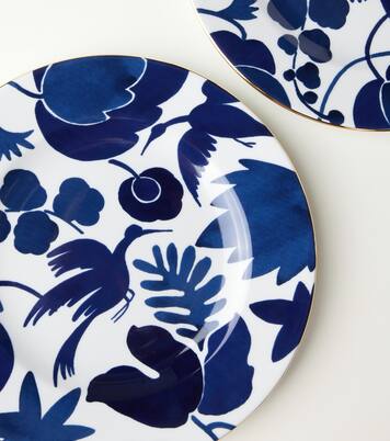 Wildbird set of 2 dinner plates | La DoubleJ
