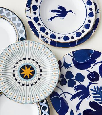 Wildbird set of 2 dinner plates | La DoubleJ