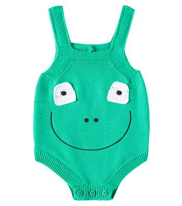 Baby appliqué cotton bodysuit | Stella McCartney Kids
