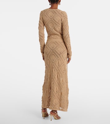 크로셰 레이스 맥시 스커트 | Xu Zhi