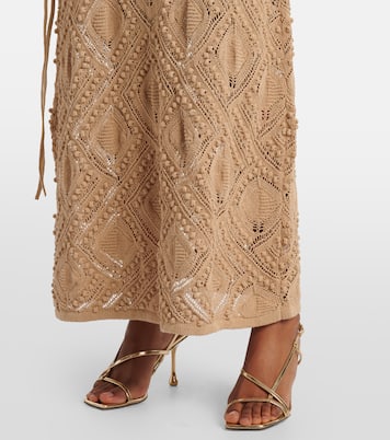 크로셰 레이스 맥시 스커트 | Xu Zhi