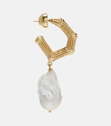 Ohrringe Team Spirit mit Süßwasserperlen | Alémais