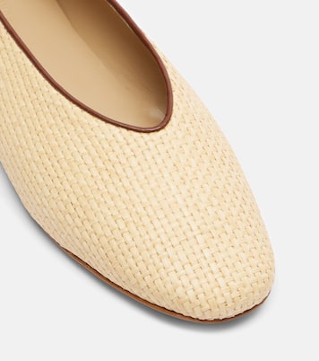 Ballerinas Regency aus Raffiabast | Le Monde Béryl