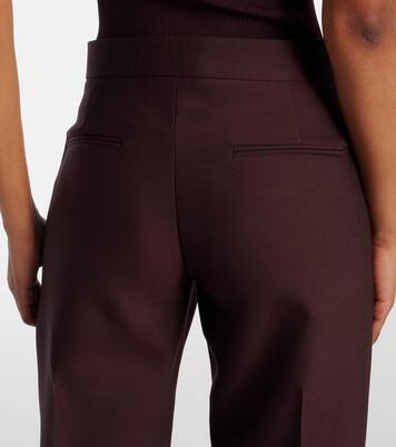 Gerade Hose Callen aus Wolle und Seide | Khaite