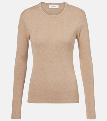 Vivian knitted cotton and cashmere top | Lisa Yang