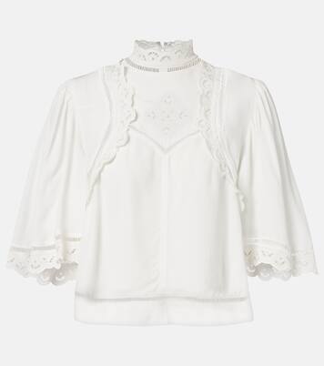 Top Frany aus Crêpe | Isabel Marant