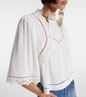 Top Frany aus Crêpe | Isabel Marant