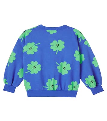 Lucky Clover cotton jersey sweatshirt | Bobo Choses