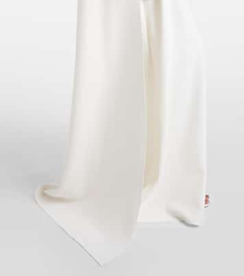 Yuna faux pearl-embellished crêpe gown | Safiyaa