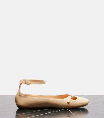 Misty leather ballet flats | Chloé