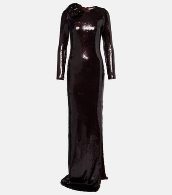 Robe mit Pailletten | Rodarte