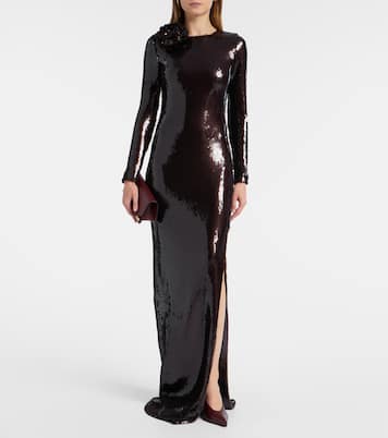 Robe mit Pailletten | Rodarte