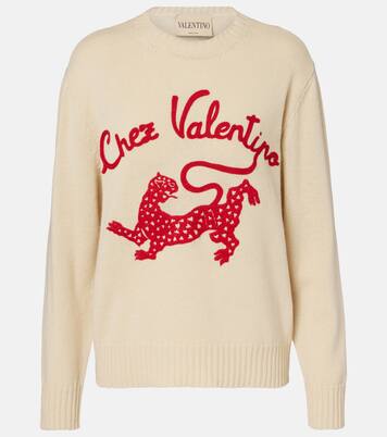 Pullover Chez Valentino aus Schurwolle | Valentino
