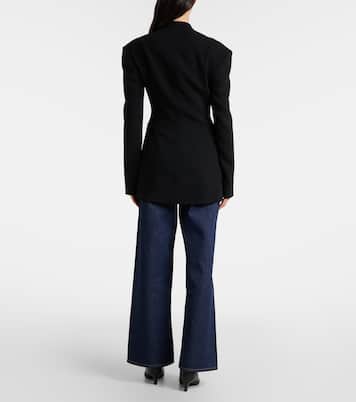 Selena high-rise wide-leg jeans | Slvrlake