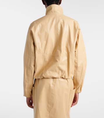 Veste en cuir | Alaïa