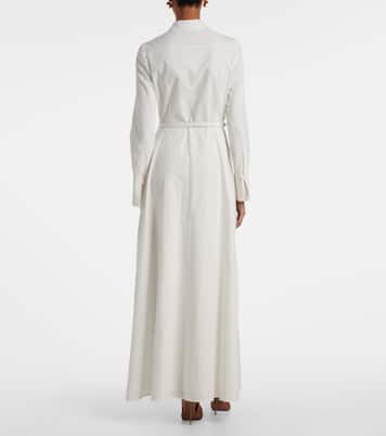 Hemdblusenkleid aus Baumwollpopeline | Oscar de la Renta