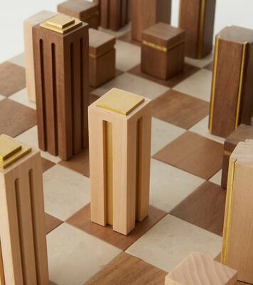 Walnut board game | Brunello Cucinelli
