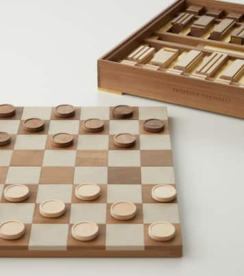 Walnut board game | Brunello Cucinelli