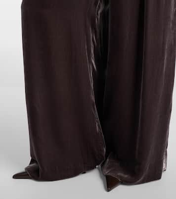 Pantalon ample Husi en velours | Blazé Milano