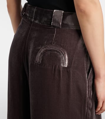 Pantalon ample Husi en velours | Blazé Milano
