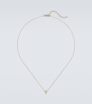 14kt gold pendant necklace | Mateo