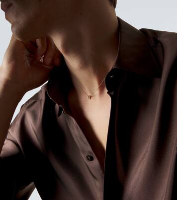 14kt gold pendant necklace | Mateo