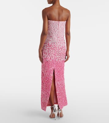 Robe aus Seide mit Pailletten | Là Fuori