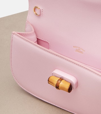 Bamboo leather clutch | Gucci