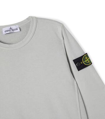 Cotton jersey sweatshirt | Stone Island Junior