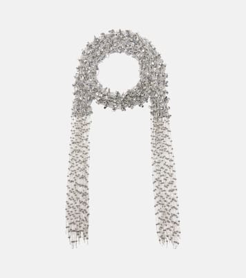 Embellished fringed necklace | Dries Van Noten