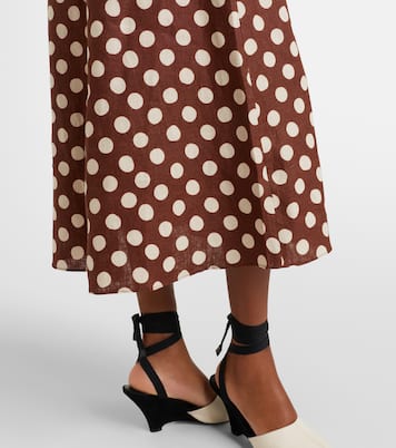 Midikleid Marais aus Leinen | Faithfull