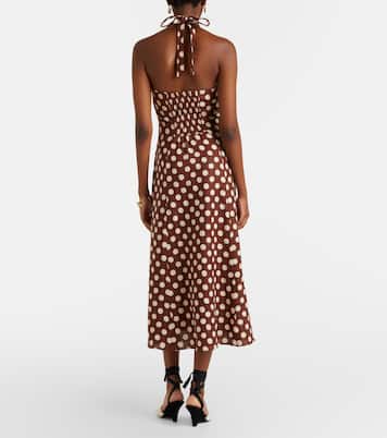 Midikleid Marais aus Leinen | Faithfull