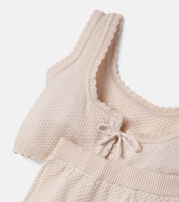 Top e shorts in crochet di misto cotone | Pepita&Me