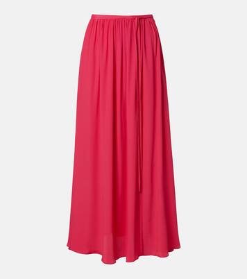 Elba crêpe maxi skirt | Joseph