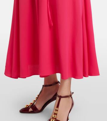 Elba crêpe maxi skirt | Joseph