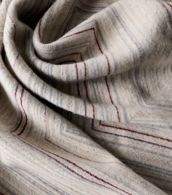 Plaid Gessetti Zigzag aus Wolle und Kaschmir  | Missoni